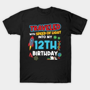 12. Birthday - Science Birthday T-Shirt